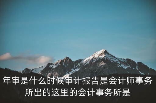 年度審計(jì)報(bào)告什么時(shí)候，企業(yè)財(cái)務(wù)年度審計(jì)報(bào)告什么時(shí)候 有沒(méi)有規(guī)定性文件