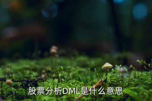 dml指標(biāo)什么意思，怎樣看懂股票dml線