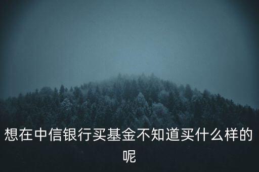 炒中信銀行基金需要什么條件，如何買基金需要什么條件a