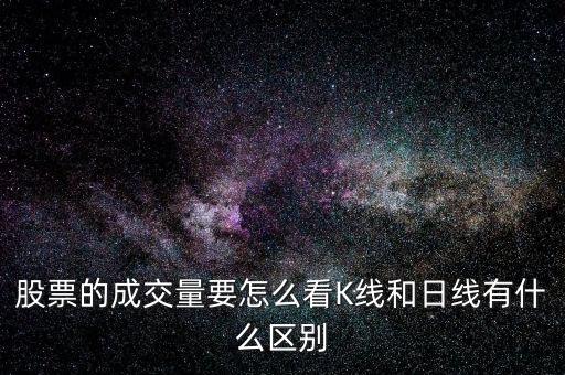 成交量線代表什么關(guān)系，股票的成交量均線是什么意思代表什么