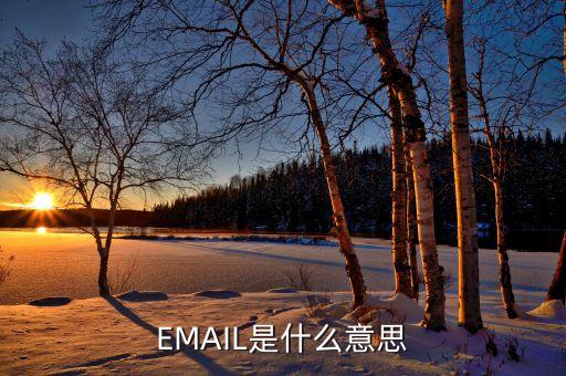 EMAIL是什么意思