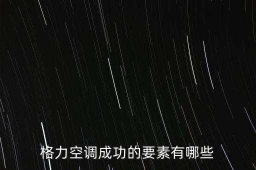 格力電器成功實(shí)行專業(yè)化戰(zhàn)略的因素是什么，格力空調(diào)成功的要素有哪些