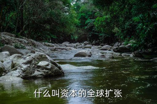 什么是投資擴張，資本外向擴張是什么意思