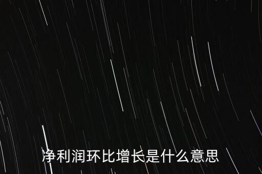 什么叫環(huán)比增幅，同比增長和環(huán)比增長是什么意思