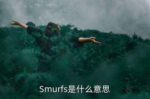 金融摩擦是什么，Smurfs是什么意思