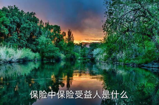 保險(xiǎn)中保險(xiǎn)受益人是什么