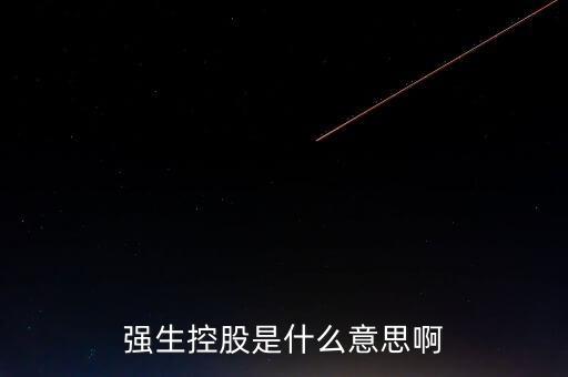 600662強(qiáng)生控股是做什么的，強(qiáng)生控股是什么意思啊