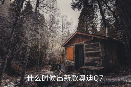 奧迪q7什么時(shí)候換代，奧迪Q7到底什么時(shí)候換代怎么還