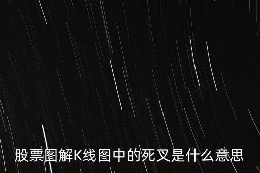 股票圖解K線圖中的死叉是什么意思