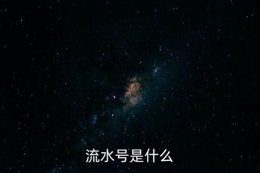 余額寶轉(zhuǎn)賬流水號(hào)是什么，支付寶里的流水號(hào)是什么意思