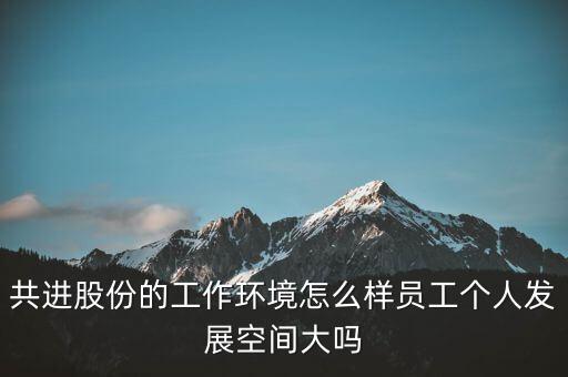 共進(jìn)股份的工作環(huán)境怎么樣員工個(gè)人發(fā)展空間大嗎