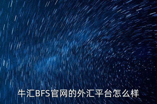 bfs牛匯什么時(shí)候成立，BFS牛匯是一家怎樣的金融公司呢