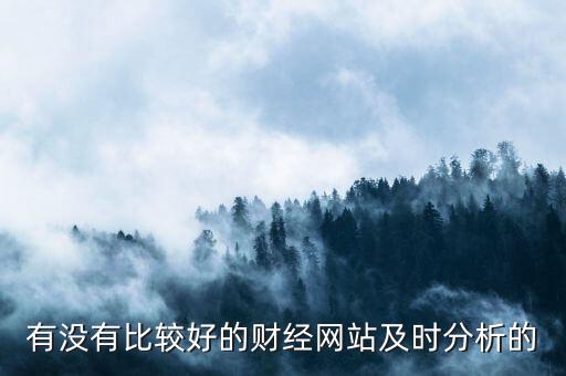 有沒有比較好的財(cái)經(jīng)網(wǎng)站及時(shí)分析的