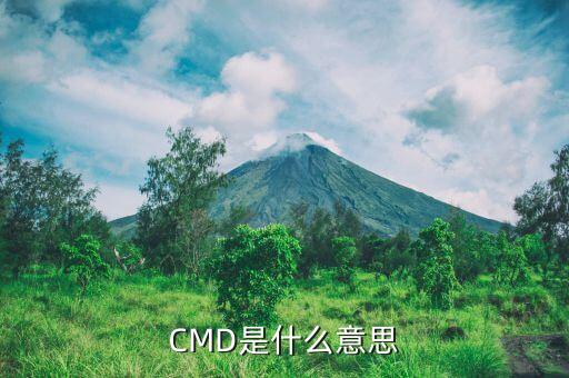 cmd是什么單位，cmd是什么