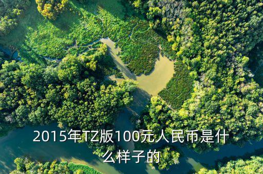 2015年鈔票100元的什么樣，2015年TZ版100元人民幣是什么樣子的