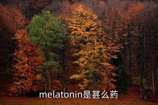 melatonin是甚么藥