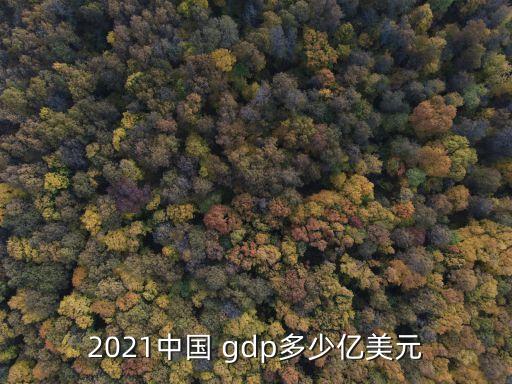 2021中國(guó) gdp多少億美元