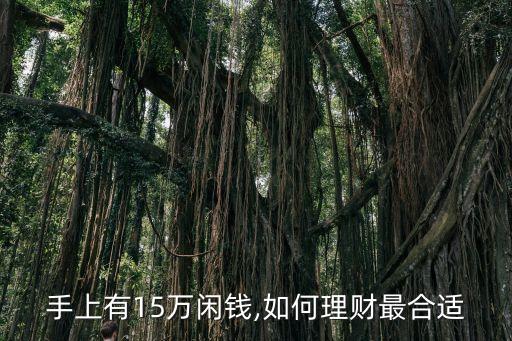 手上有15萬(wàn)閑錢(qián),如何理財(cái)最合適