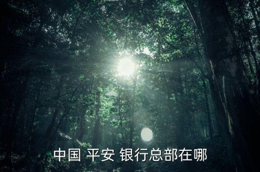 寧海平安銀行在哪里,平安銀行限額設(shè)置在哪里