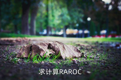 求計算RAROC