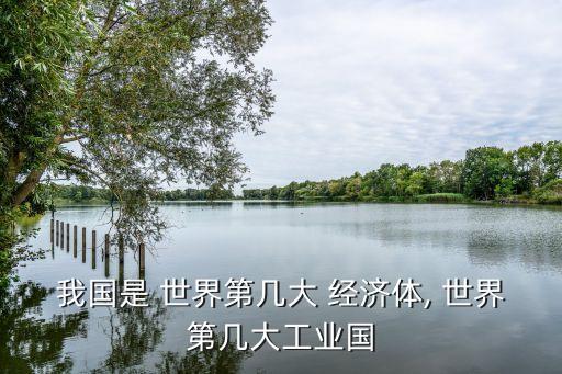 中國世界第二大經(jīng)濟實體,中國是世界第二大什么