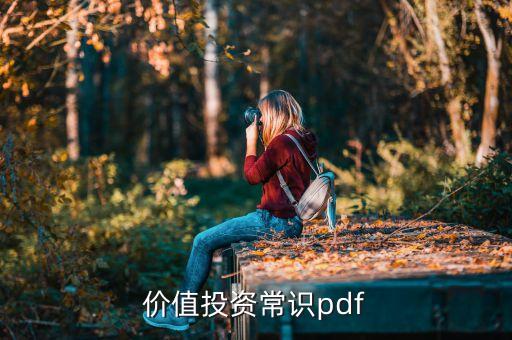 價值投資常識pdf