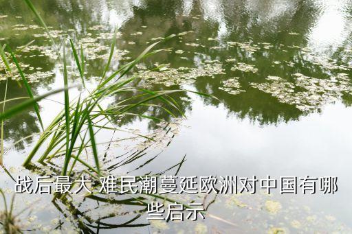 中國難民問題,為什么中國不能接收難民