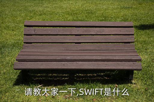 請教大家一下,SWIFT是什么