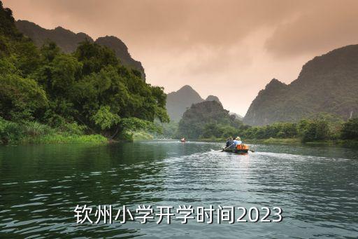 欽州小學(xué)開(kāi)學(xué)時(shí)間2023