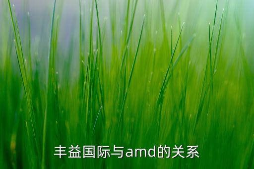 豐益國際與amd的關(guān)系