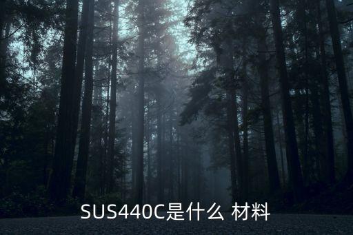 SUS440C是什么 材料