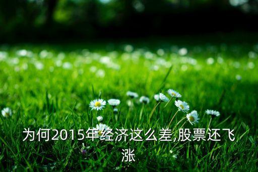 為何2015年經(jīng)濟(jì)這么差,股票還飛漲