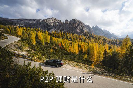 P2P 理財是什么