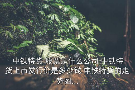  中鐵特貨 股票是什么公司 中鐵特貨上市發(fā)行價是多少錢 中鐵特貨的走勢圖...