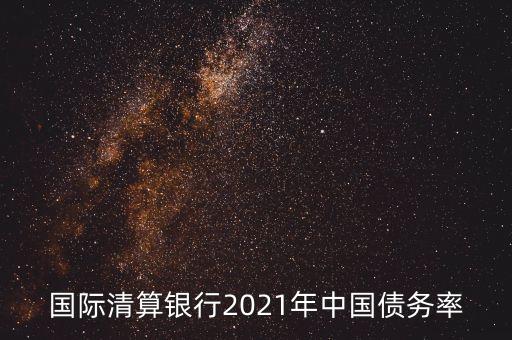 國(guó)際清算銀行2021年中國(guó)債務(wù)率