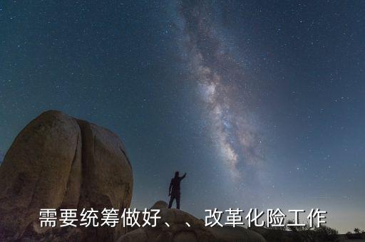 需要統(tǒng)籌做好、、改革化險工作