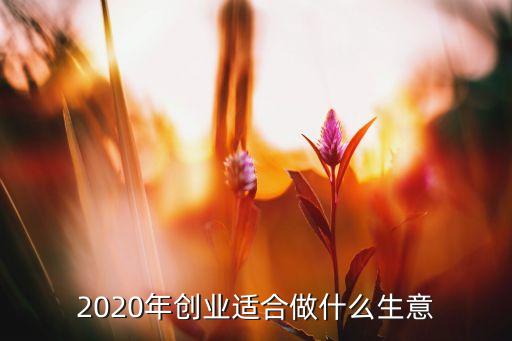 2020年創(chuàng)業(yè)適合做什么生意