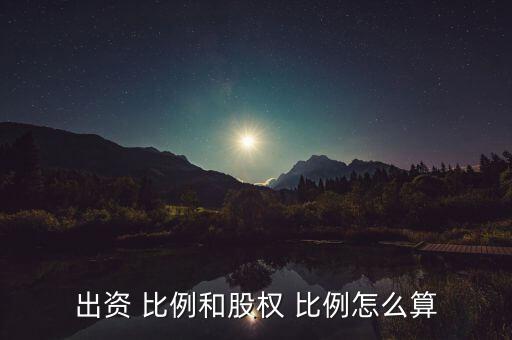 自然人投資比例怎么算,電子稅務(wù)局自然人投資比例