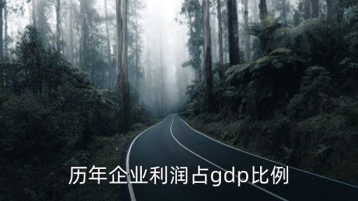 歷年企業(yè)利潤占gdp比例