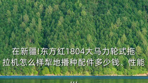 在新疆!東方紅1804大馬力輪式拖拉機(jī)怎么樣犁地播種配件多少錢、性能...