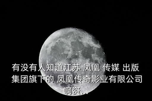 有沒有人知道江蘇 鳳凰 傳媒 出版 集團(tuán)旗下的 鳳凰傳奇影業(yè)有限公司啊資...