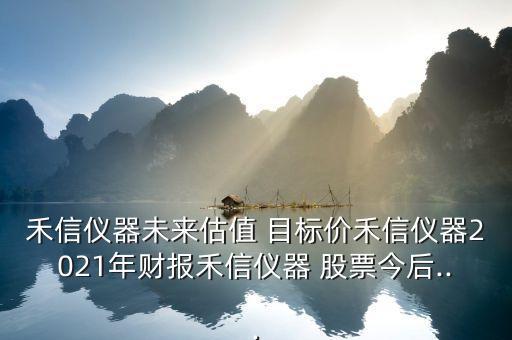 禾信儀器未來估值 目標(biāo)價(jià)禾信儀器2021年財(cái)報(bào)禾信儀器 股票今后...