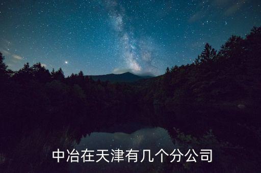 中冶天工子公司國企,中國中冶天工集團(tuán)子公司