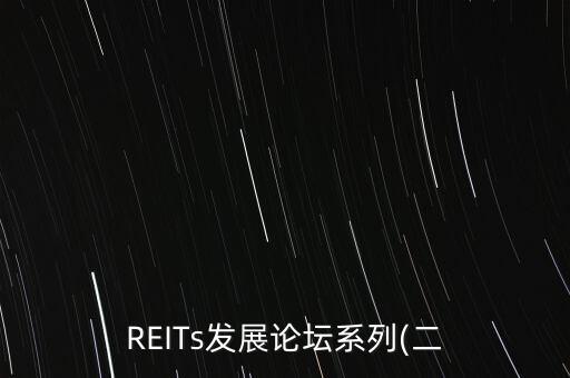 REITs發(fā)展論壇系列(二