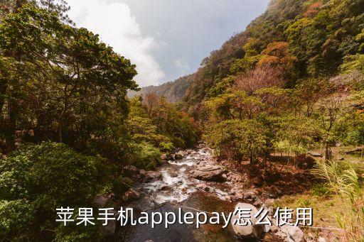  蘋果手機(jī)applepay怎么使用