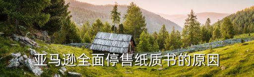 亞馬遜全面停售紙質(zhì)書的原因