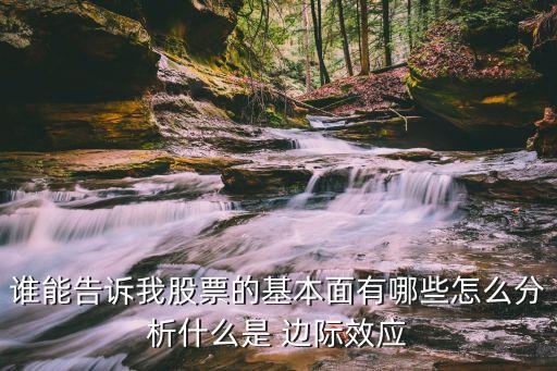 誰能告訴我股票的基本面有哪些怎么分析什么是 邊際效應(yīng)