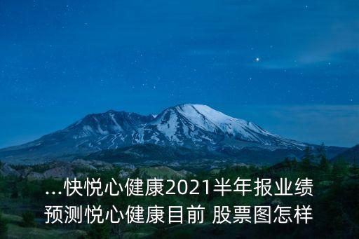 ...快悅心健康2021半年報業(yè)績預測悅心健康目前 股票圖怎樣