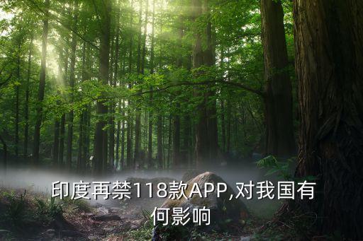  印度再禁118款APP,對我國有何影響