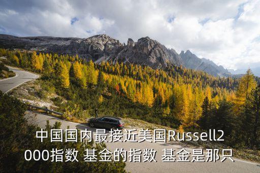 中國(guó)國(guó)內(nèi)最接近美國(guó)Russell2000指數(shù) 基金的指數(shù) 基金是那只